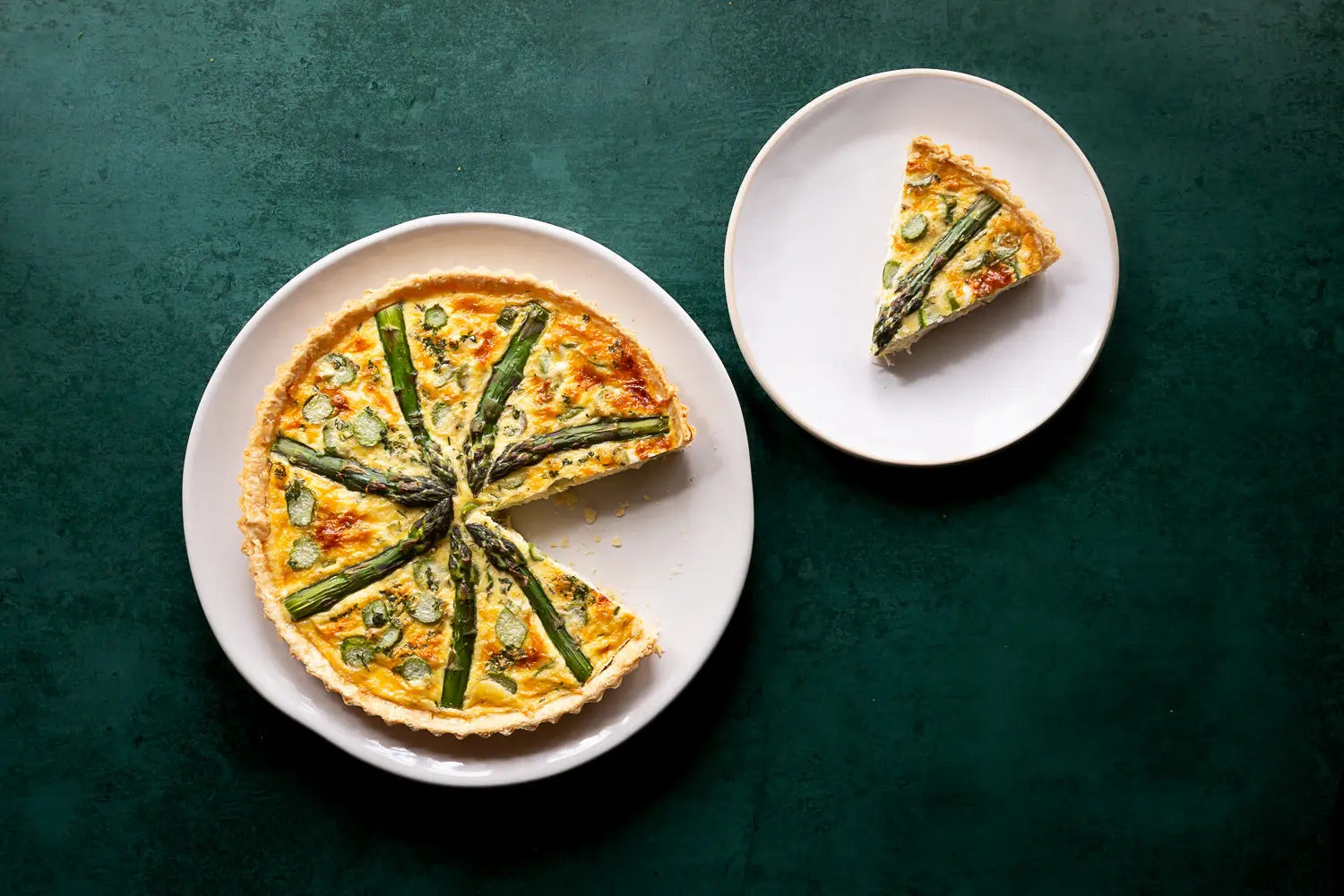 CRAB-ASPARAGUS-QUICHE FINE & WILD