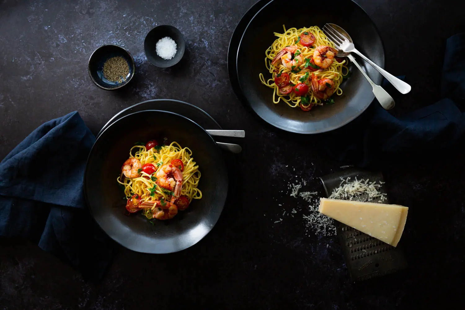 PRAWN-LINGUINE FINE & WILD