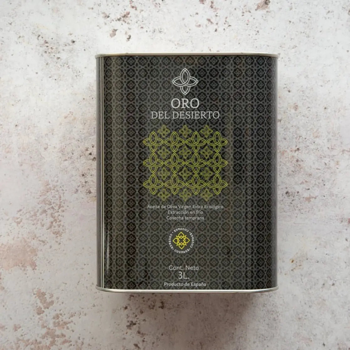 ORO DEL DESIERTO ORGANIC OLIVE OIL - TIN 