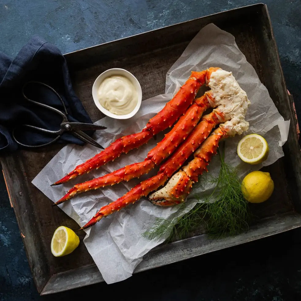 WILD NORWEGIAN KING CRAB - COOKED 