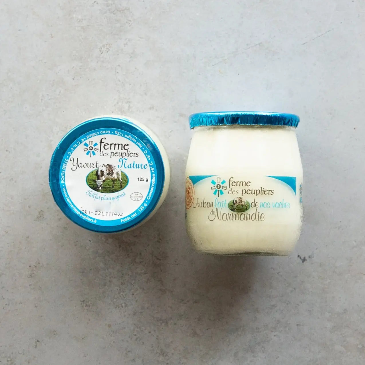 FERME DES PEUPLIERS NATURAL YOGHURT X 2 